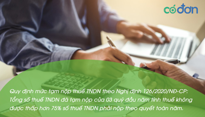 quy dinh moi ve tam nop thue tndn tu 2021 theo nghi dinh 126 2020 nd cp 2