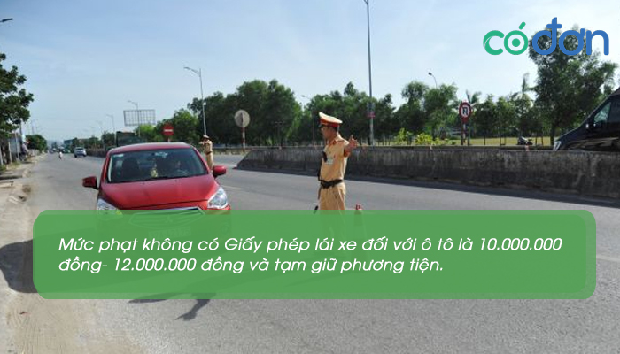 muc phat loi khong co hoac khong mang giay to xe 3